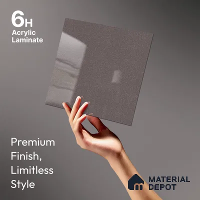 GA 4417 8 ft x 4 ft Metallic Finish 6H Antiscratch Acrylic Laminate - 1.5 mm