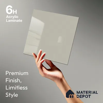 GA 4419 8 ft x 4 ft Metallic Finish 6H Antiscratch Acrylic Laminate - 1.5 mm