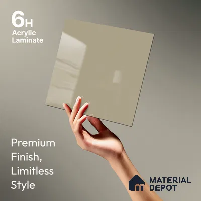 GA 4420 8 ft x 4 ft Metallic Finish 6H Antiscratch Acrylic Laminate - 1.5 mm