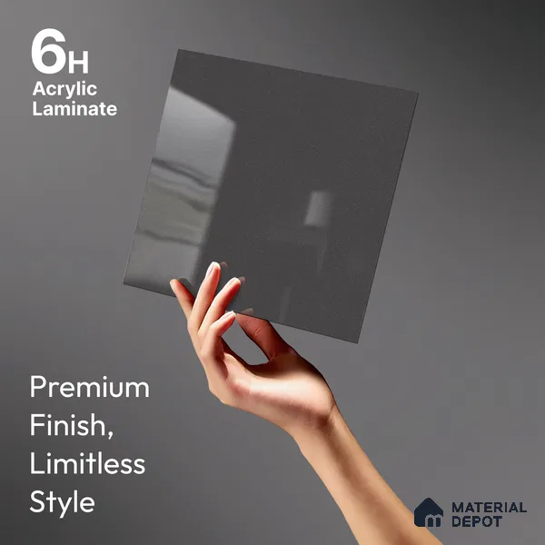 GA 4421 8 ft x 4 ft Metallic Finish 6H Antiscratch Acrylic Laminate - 1.5 mm