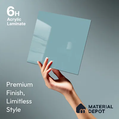 GA 4422 8 ft x 4 ft Metallic Finish 6H Antiscratch Acrylic Laminate - 1.5 mm