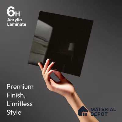 GA 4423 8 ft x 4 ft Metallic Finish 6H Antiscratch Acrylic Laminate - 1.5 mm