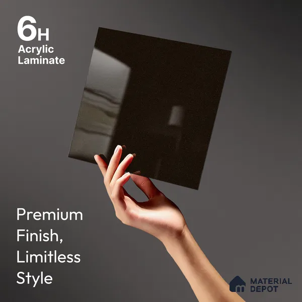 GA 4424 8 ft x 4 ft Metallic Finish 6H Antiscratch Acrylic Laminate - 1.5 mm
