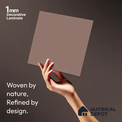 Rosy Pink Solid Colors Look LM 23627 8 ft x 4 ft Matte Finish Decorative Laminate - 1 mm | Suitable for Living Room, Kitchen, Office