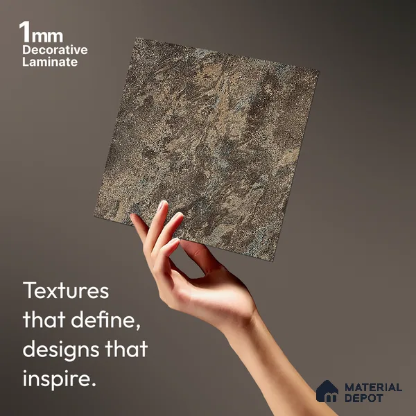 Stone Look LM 05348 8 ft x 4 ft Texture Finish Decorative Laminate - 1 mm | Suitable for TV Unit, Wardrobe, Kitchen Cabinets