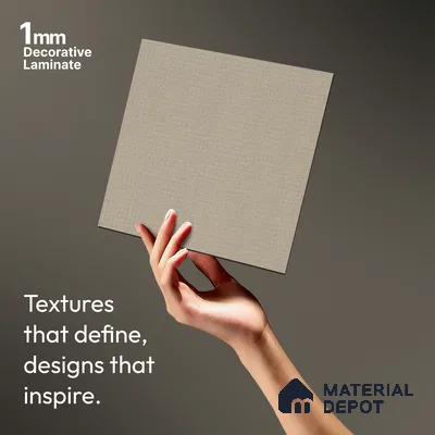 Wooden Look LM 20077 8 ft x 4 ft Texture Finish Decorative Laminate - 1 mm | Suitable for TV Unit, Wardrobe, Kitchen Cabinets