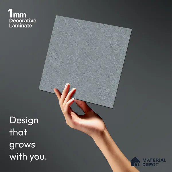 Stone Look LM 13881 8 ft x 4 ft Matte Finish Decorative Laminate - 1 mm | Suitable for TV Unit, Wardrobe, Kitchen Cabinets