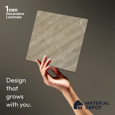 Patterned Look LM 13894 8 ft x 4 ft Texture Finish Decorative Laminate - 1 mm | Suitable for Bedroom, TV Unit, Wardrobe