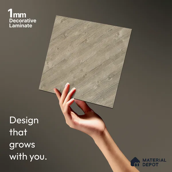 Patterned Look LM 13894 8 ft x 4 ft Texture Finish Decorative Laminate - 1 mm | Suitable for Bedroom, TV Unit, Wardrobe