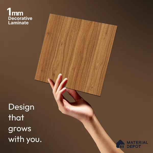 Wooden Look LM 13926 8 ft x 4 ft Texture Finish Decorative Laminate - 1 mm | Suitable for TV Unit, Wardrobe, Kitchen Cabinets