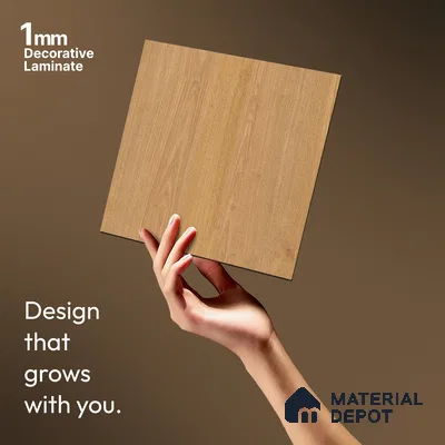 Wooden Look LM 13928 8 ft x 4 ft Texture Finish Decorative Laminate - 1 mm | Suitable for TV Unit, Wardrobe, Kitchen Cabinets
