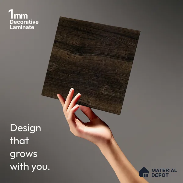 Wooden Look LM 13938 8 ft x 4 ft Texture Finish Decorative Laminate - 1 mm | Suitable for TV Unit, Wardrobe, Kitchen Cabinets