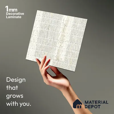 Wooden Look LM 13939 8 ft x 4 ft Texture Finish Decorative Laminate - 1 mm | Suitable for TV Unit, Wardrobe, Kitchen Cabinets