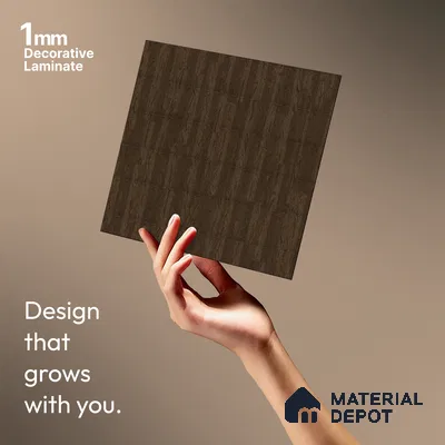 Wooden Look LM 13940 8 ft x 4 ft Texture Finish Decorative Laminate - 1 mm | Suitable for TV Unit, Wardrobe, Kitchen Cabinets