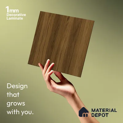 Wooden Look LM 13944 8 ft x 4 ft Texture Finish Decorative Laminate - 1 mm | Suitable for TV Unit, Wardrobe, Kitchen Cabinets