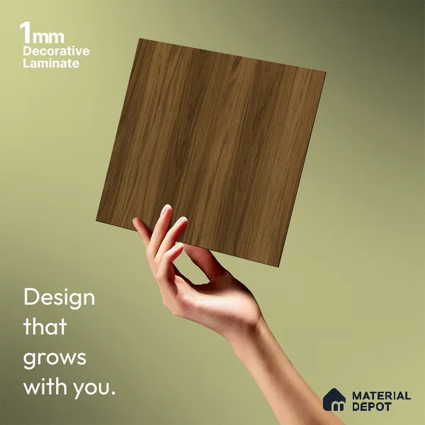 Wooden Look LM 13944 8 ft x 4 ft Texture Finish Decorative Laminate - 1 mm | Suitable for TV Unit, Wardrobe, Kitchen Cabinets