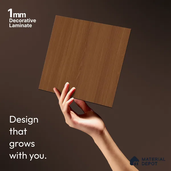 Wooden Look LM 17417 Douglas Fresco 10 ft x 4 ft Texture Finish Decorative Laminate - 1 mm | Suitable for TV Unit, Wardrobe, Kitchen Cabinets
