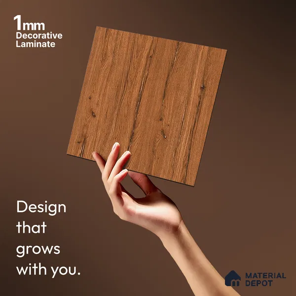 Wooden Look LM 21347 Shiny Lavito 8 ft x 4 ft Matte Finish Decorative Laminate - 1 mm | Suitable for TV Unit, Wardrobe, Kitchen Cabinets