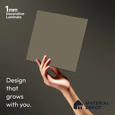 Patterned Look LM 21372 8 ft x 4 ft Texture Finish Decorative Laminate - 1 mm | Suitable for Bedroom, TV Unit, Wardrobe