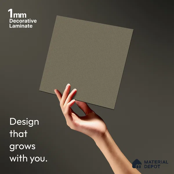 Patterned Look LM 21372 8 ft x 4 ft Texture Finish Decorative Laminate - 1 mm | Suitable for Bedroom, TV Unit, Wardrobe