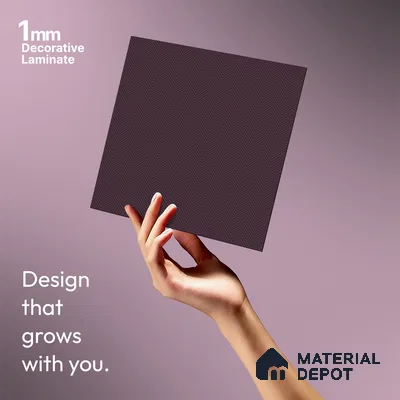 Patterned Look LM 21379 8 ft x 4 ft Texture Finish Decorative Laminate - 1 mm | Suitable for Bedroom, TV Unit, Wardrobe