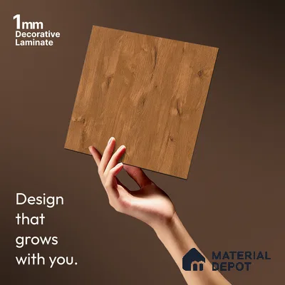Wooden Look LM 21404 Egger Oak 8 ft x 4 ft Texture Finish Decorative Laminate - 1 mm | Suitable for TV Unit, Wardrobe, Kitchen Cabinets