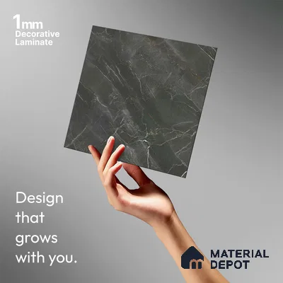 Stone Look LM 21432 8 ft x 4 ft Texture Finish Decorative Laminate - 1 mm | Suitable for TV Unit, Wardrobe, Kitchen Cabinets