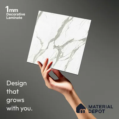 Stone Look LM 21438 8 ft x 4 ft Matte Finish Decorative Laminate - 1 mm | Suitable for TV Unit, Wardrobe, Kitchen Cabinets