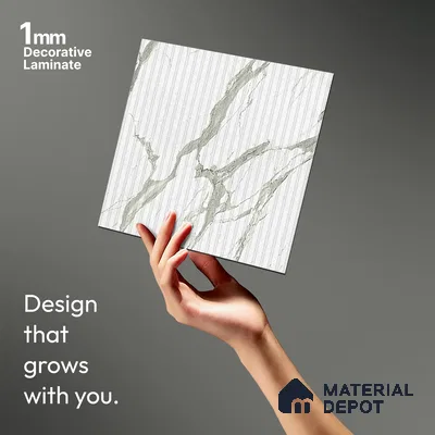 Stone Look LM 21439 8 ft x 4 ft Matte Finish Decorative Laminate - 1 mm | Suitable for TV Unit, Wardrobe, Kitchen Cabinets