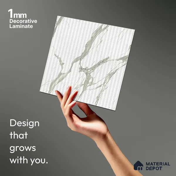 Stone Look LM 21439 8 ft x 4 ft Matte Finish Decorative Laminate - 1 mm | Suitable for TV Unit, Wardrobe, Kitchen Cabinets
