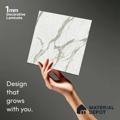 Stone Look LM 21440 8 ft x 4 ft Texture Finish Decorative Laminate - 1 mm | Suitable for TV Unit, Wardrobe, Kitchen Cabinets