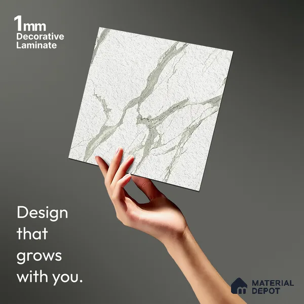 Stone Look LM 21440 8 ft x 4 ft Texture Finish Decorative Laminate - 1 mm | Suitable for TV Unit, Wardrobe, Kitchen Cabinets
