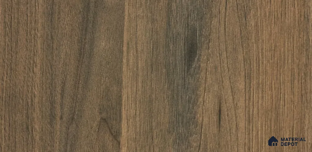 HG 6884 Nuo Beigewood Brown High Gloss Finish Decorative Laminate | Suitable for interior applications in Kitchen Cabinates, Furniture, Wardrobe - 1 mm