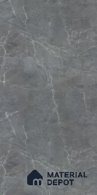 Marble Look LM 01705 Dense Emperador 8 ft x 4 ft High Gloss Finish Decorative Laminate - 1 mm | Suitable for TV Unit, Wardrobe, Kitchen Cabinets