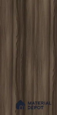 Wooden Look LM 01714 Dark Walnut 8 ft x 4 ft High Gloss Finish Decorative Laminate - 1 mm | Suitable for TV Unit, Wardrobe, Kitchen Cabinets