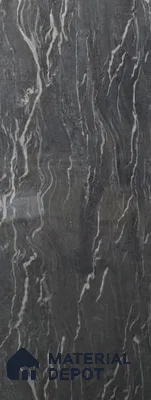 Black Marble look LM 25168 8 ft x 4 ft Texture Finish Decorative Laminate - 1 mm | Suitable for TV Unit, Wardrobe, Kitchen Cabinets