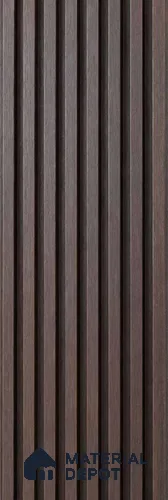 Brown Wood Look WPC Louver/Panel | 9.5 ft x 6.5 inch | 17 - mm | PN 08066