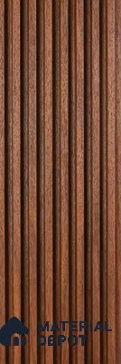 Brown Wood Look WPC Louver/Panel | 9.5 ft x 6.5 inch | 17 - mm | PN 08068