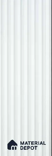 White Plain Colour Look WPC Louver/Panel | 9.5 ft x 6.5 inch | 17 - mm | PN 08069
