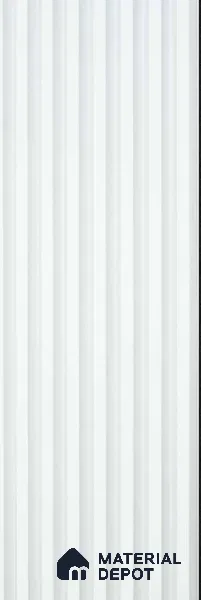 White Plain Colour Look WPC Louver/Panel | 9.5 ft x 6.5 inch | 17 - mm | PN 08069