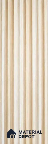 Beige Wood Look WPC Louver/Panel | 9.5 ft x 6.5 inch | 17 - mm | PN 08070