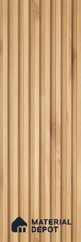 Brown Wood Look WPC Louver/Panel | 9.5 ft x 6.5 inch | 17 - mm | PN 08073