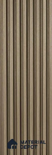 Brown Wood Look WPC Louver/Panel | 9.5 ft x 6.5 inch | 17 - mm | PN 08074