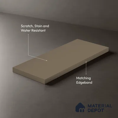 TR 1131 8 ft x 4 ft Zero Matte Finish Acrylic Laminate - 1.5 mm | Suitable for Living Room, Kitchen, Office