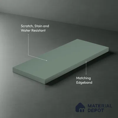 TR 1119 8 ft x 4 ft Super Matte Finish Acrylic Laminate - 1.5 mm | Suitable for Living Room, Kitchen, Office