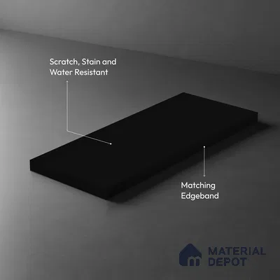TR 1156 8 ft x 4 ft Ultra Matt Finish Intense Refined Gaze Series Ultra Matt Acrylic Laminate - 1.5 mm | Suitable for Living Room, Kitchen, Office