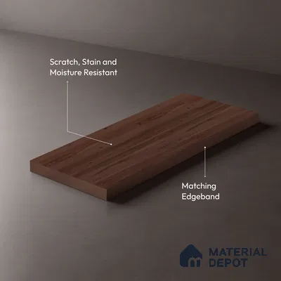 Wooden Look LM 21282 Dense Pine 8 ft x 4 ft Texture Finish Laminate - 1 mm | Suitable for TV Unit, Wardrobe, Kitchen Cabinets