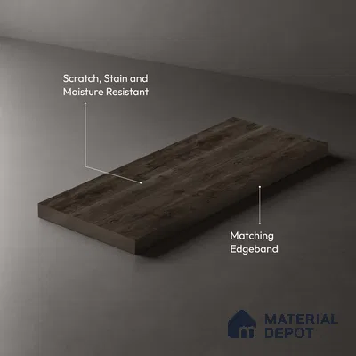 LM 22785 8 ft x 4 ft Texture Finish Decorative Laminate - 1 mm | Suitable for TV Unit, Wardrobe, Kitchen Cabinets