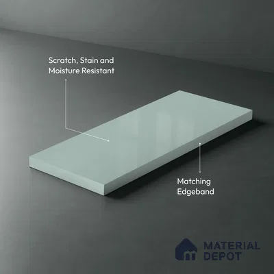 GA 4415 8 ft x 4 ft Metallic Finish 6H Antiscratch Acrylic Laminate - 1.5 mm