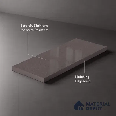 GA 4417 8 ft x 4 ft Metallic Finish 6H Antiscratch Acrylic Laminate - 1.5 mm